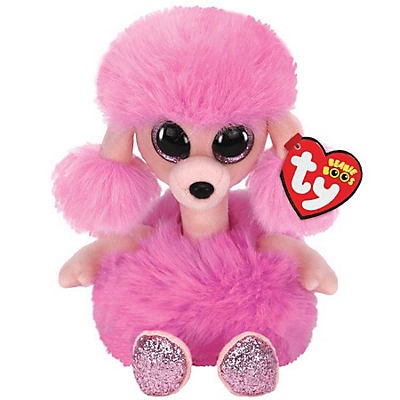 slide 1 of 1, TY Camilla - Pink Poodle Beanie Boos Plush, 1 ct