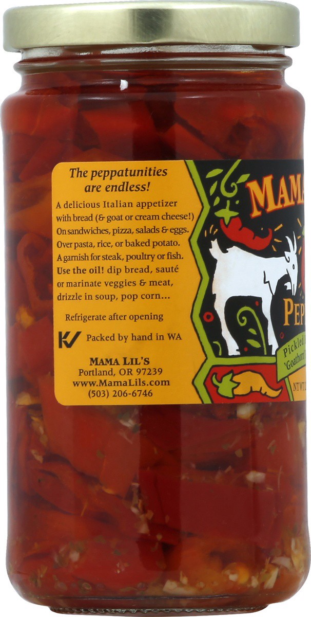 slide 5 of 7, Mama Lil's Mildly Spicy Peppers, 12 oz