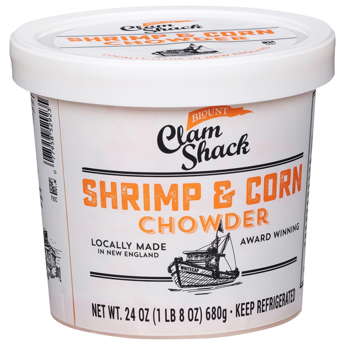 slide 9 of 13, Blount Clam Shack Shrimp & Roasted Corn Chowder, Soup, 24 OZ, 24 oz