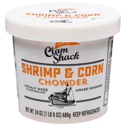 Blount Clam Shack Shrimp & Roasted Corn Chowder, Soup, 24 OZ