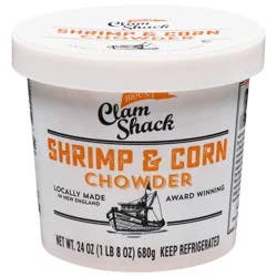 Blount Clam Shack Shrimp & Roasted Corn Chowder, Soup, 24 OZ