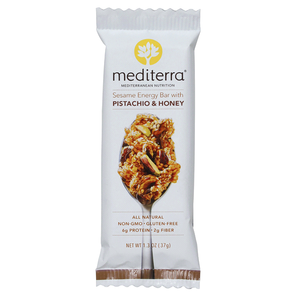 slide 1 of 5, Mediterra Energy Bar 1.3 oz, 1.3 oz