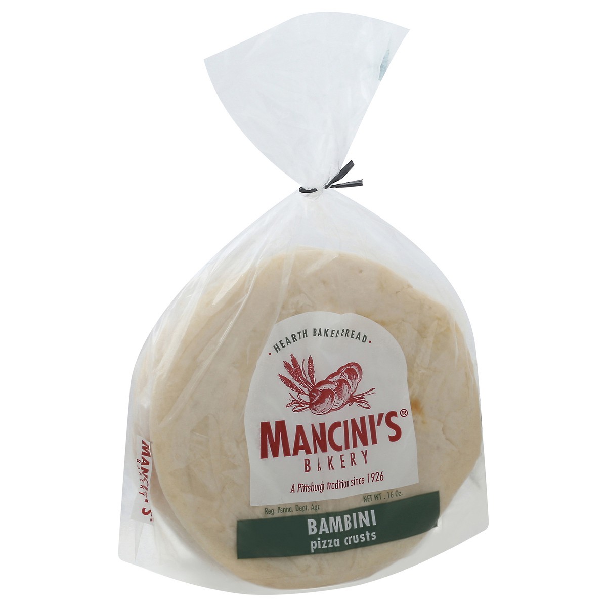 slide 11 of 13, Mancini's Bambini Pizza Crusts 16 oz, 16 oz