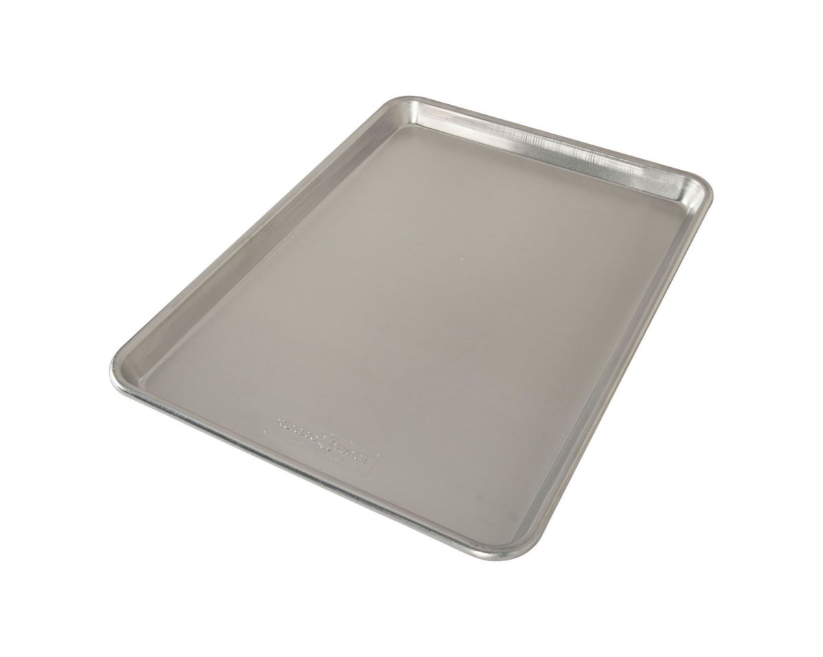 slide 1 of 5, Nordic Ware Natural Aluminum Baking Sheet, 13 in x 18 in