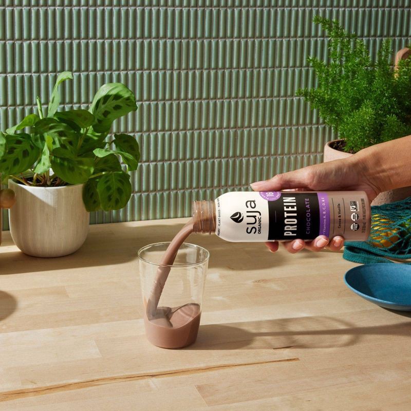 slide 3 of 7, Suja Organic Classic Chocolate Protein Shake, 12 fl oz Bottle, 12 fl oz