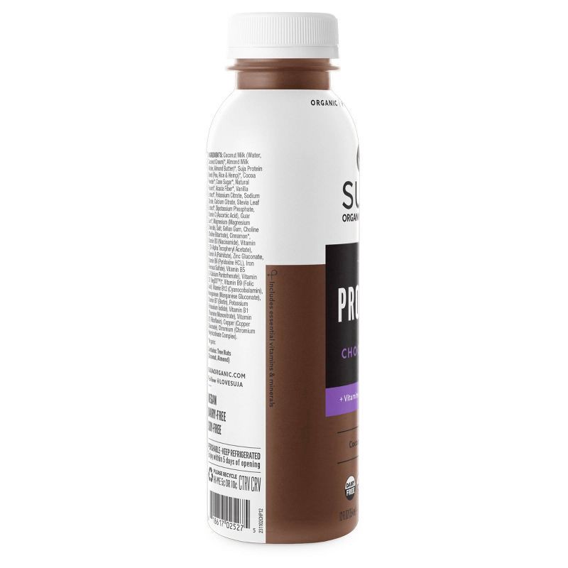 slide 2 of 7, Suja Organic Classic Chocolate Protein Shake, 12 fl oz Bottle, 12 fl oz