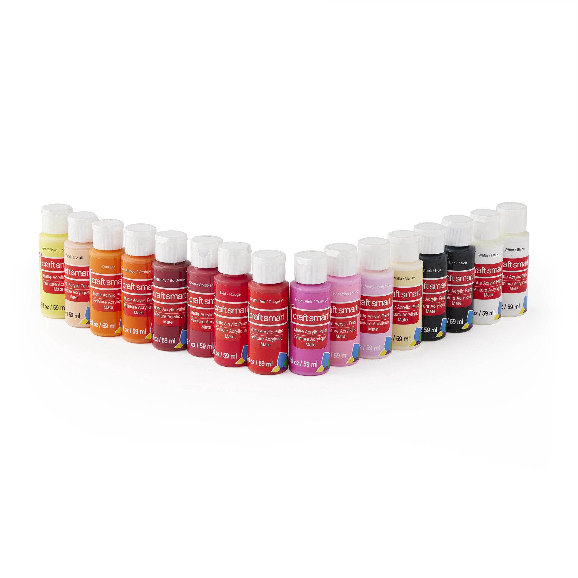 slide 3 of 11, Super Value Acrylic Paint Set By Craft Smart, 2 oz
