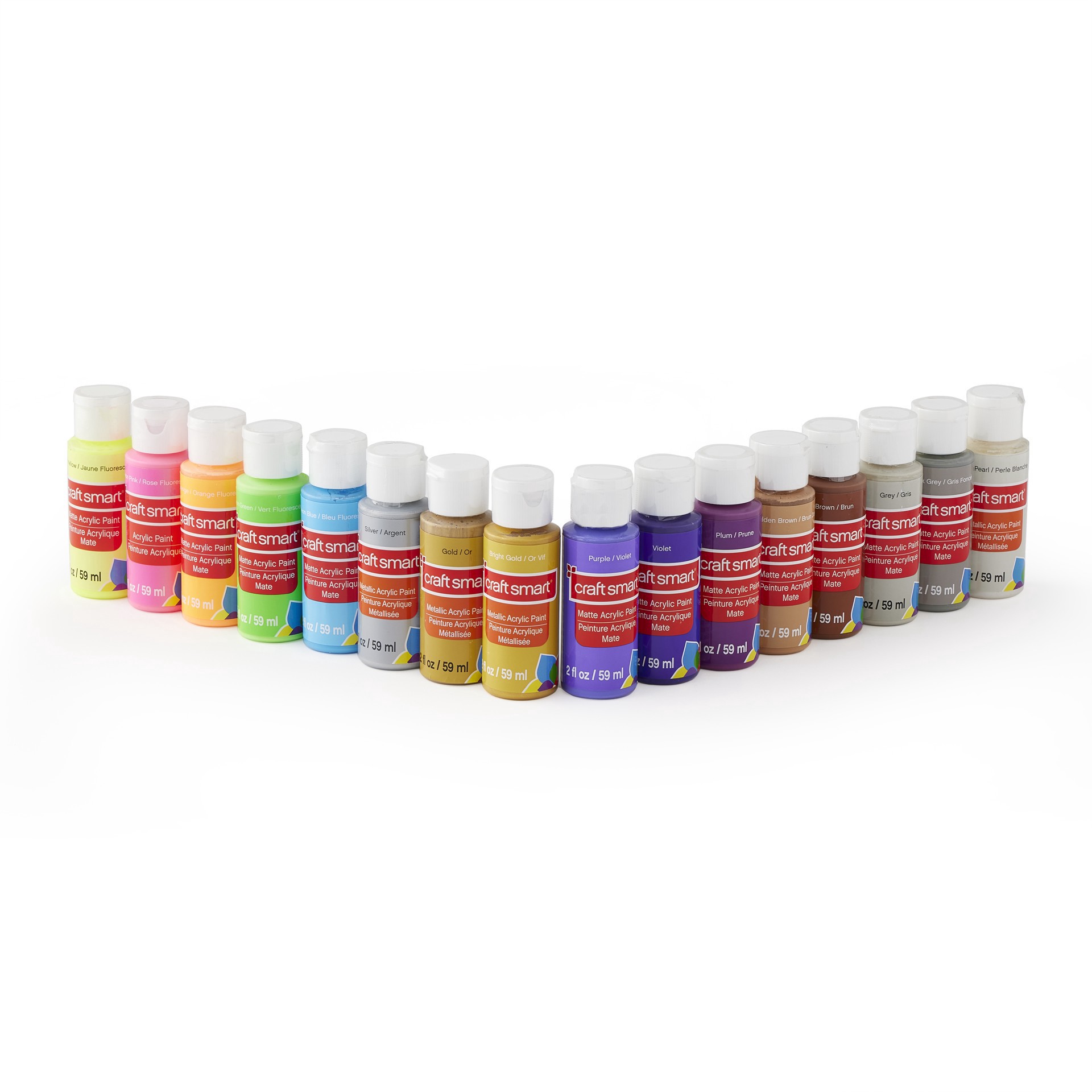 slide 2 of 11, Super Value Acrylic Paint Set By Craft Smart, 2 oz