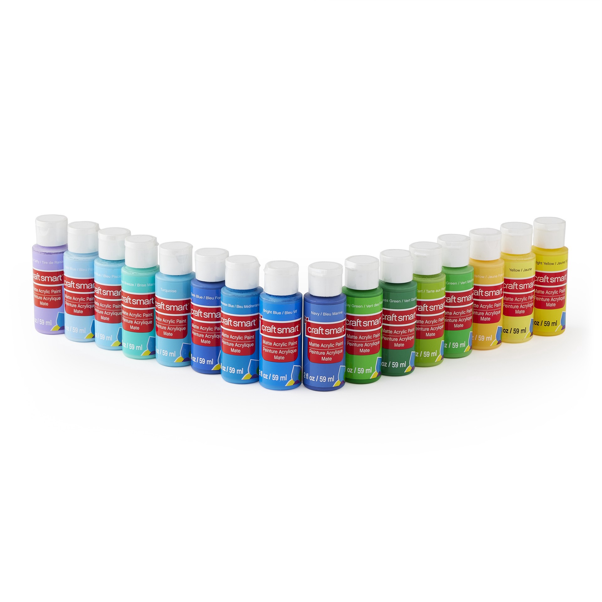 slide 4 of 11, Super Value Acrylic Paint Set By Craft Smart, 2 oz