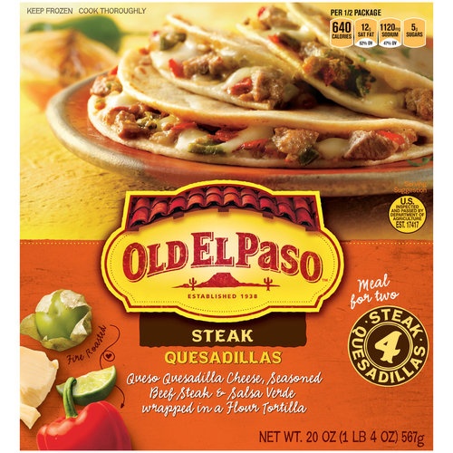 Old El Paso Steak Quesadillas 20 oz Shipt