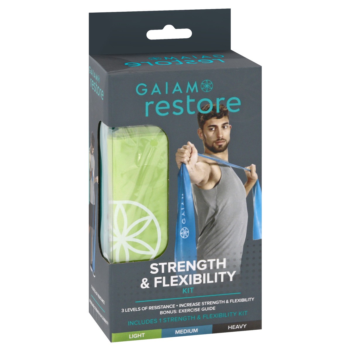 slide 2 of 11, Gaiam Restore Strength Flex Kit, 1 ct