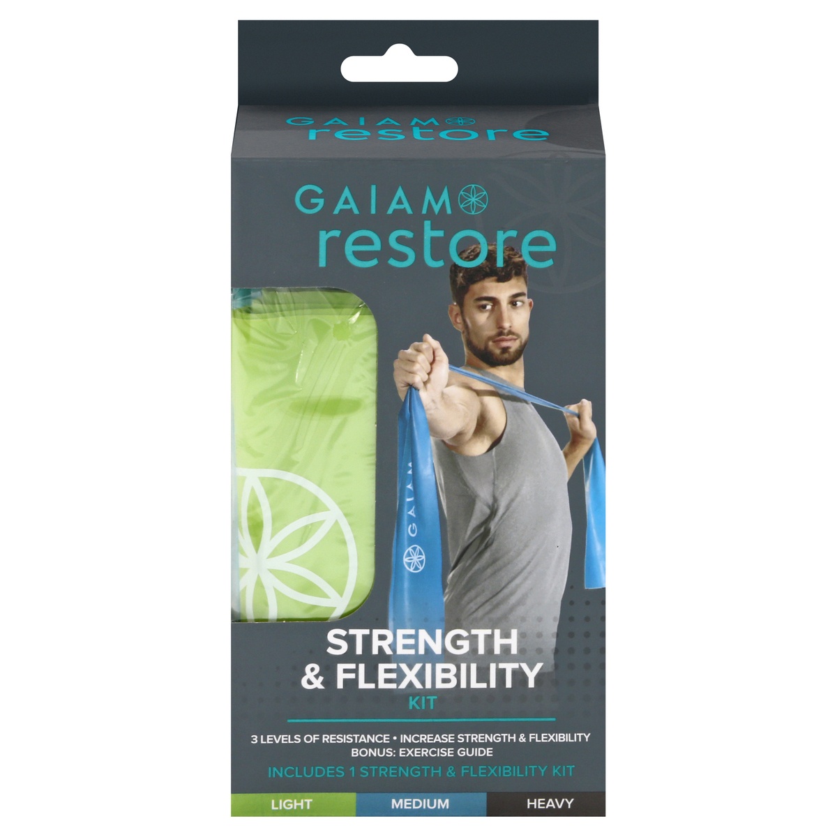slide 1 of 4, Gaiam Restore Strength Flex Kit, 1 ct