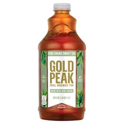 Gold Peak Zero Sugar Sweet Tea Bottle, 59 fl oz