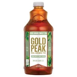 Gold Peak Zero Sugar Sweet Tea Bottle, 59 fl oz