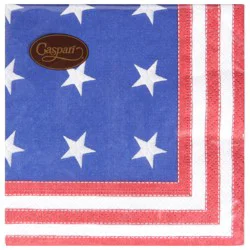 Caspari Star Spangled Triple-Ply Napkins - 20 ea