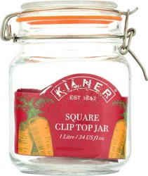 Kilner Square Clip Top Jar