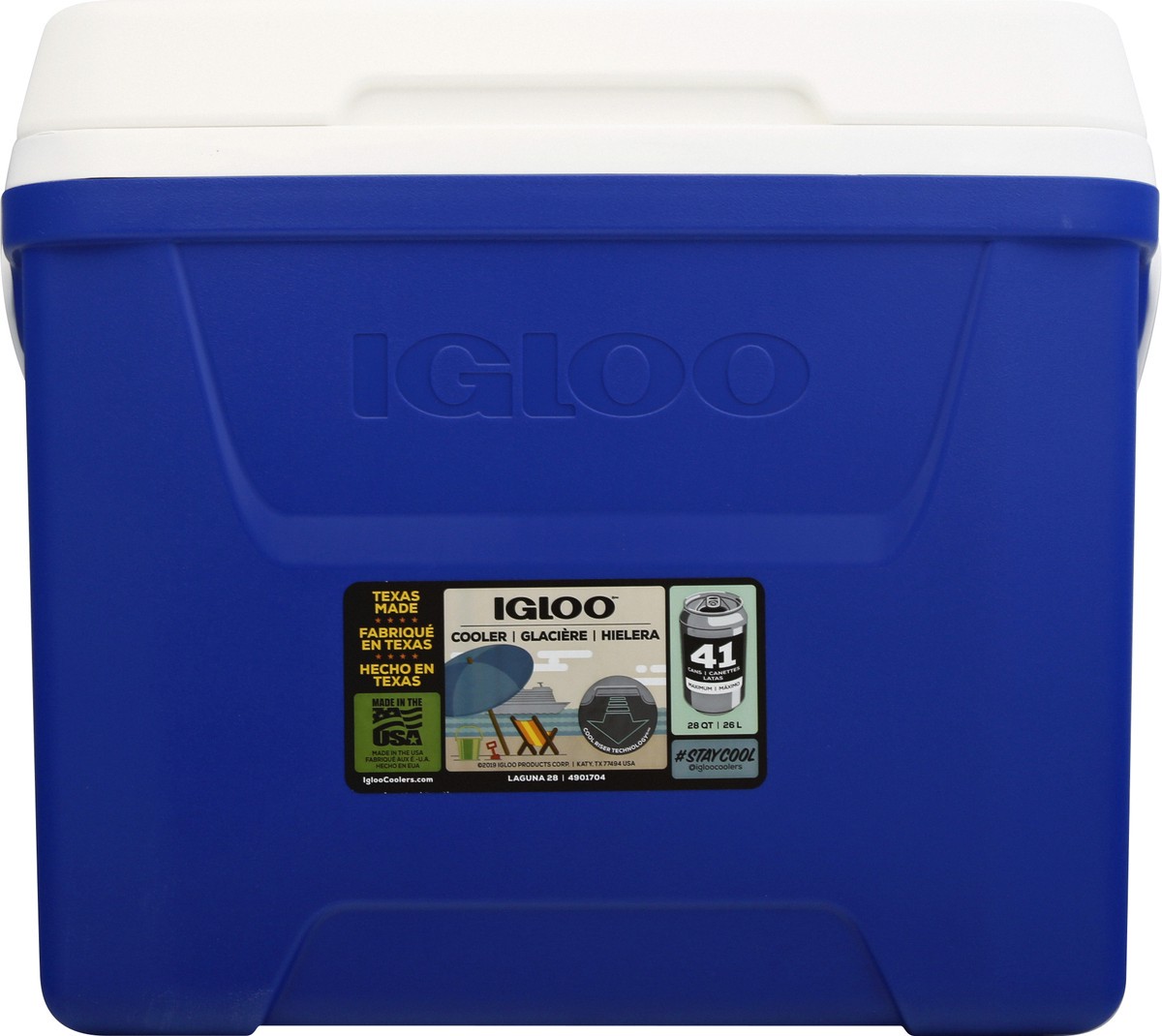 slide 3 of 11, Igloo Blue Laguna 28Qt Cooler, 1 ct