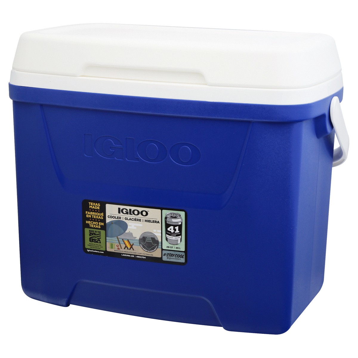 slide 2 of 11, Igloo Blue Laguna 28Qt Cooler, 1 ct