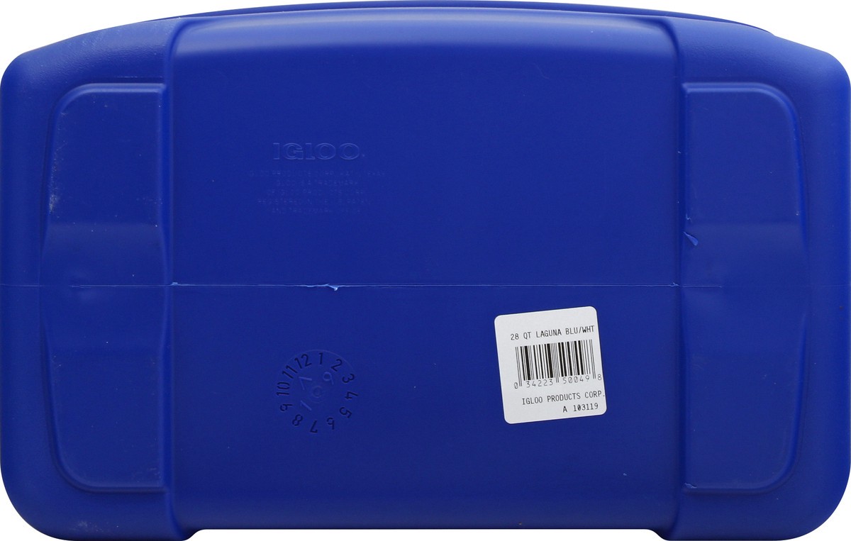 slide 6 of 11, Igloo Blue Laguna 28Qt Cooler, 1 ct