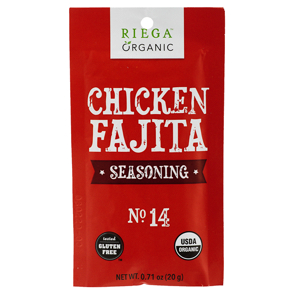 slide 1 of 1, Riega Seasoning Mix Chicken Fajita,., 71 oz