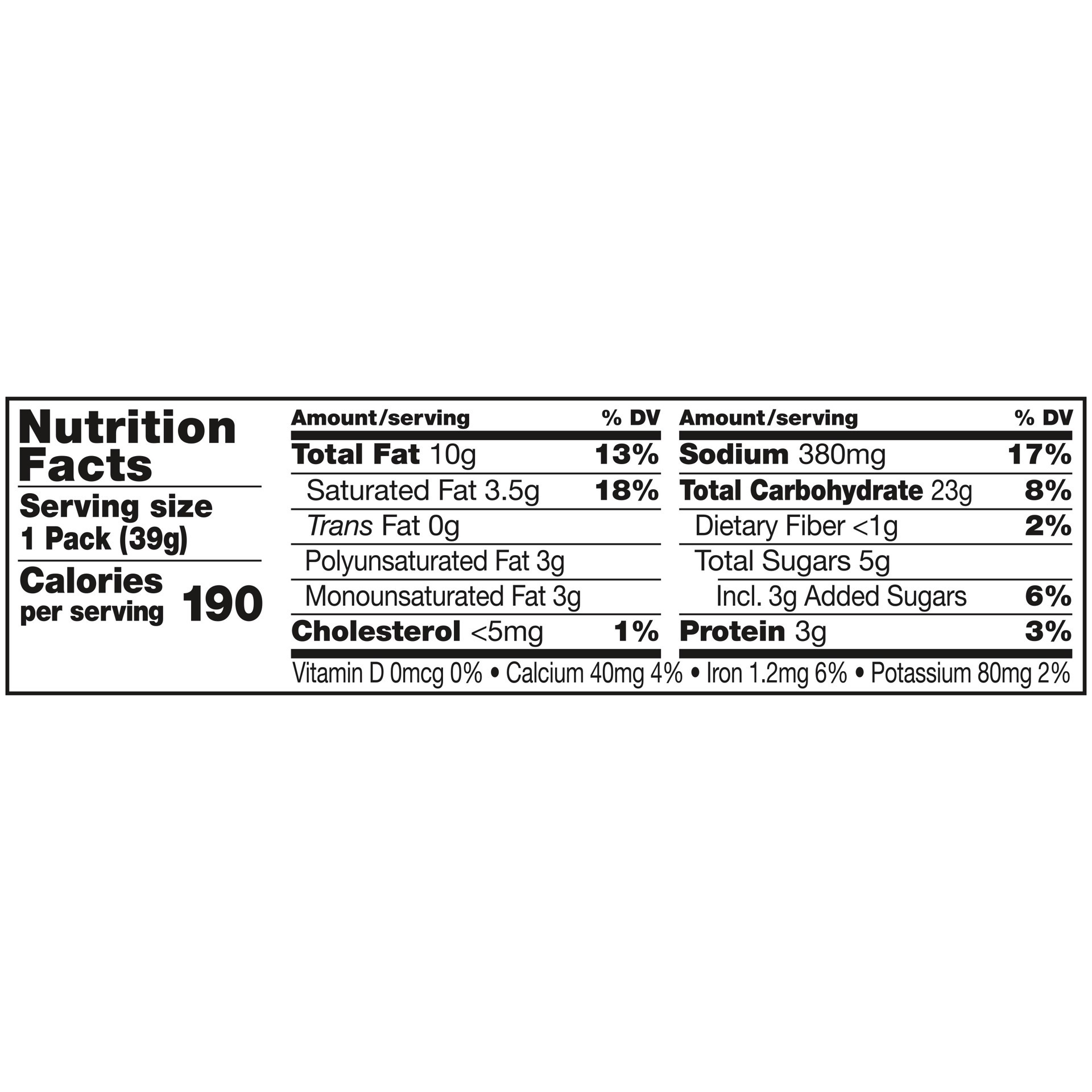 slide 5 of 5, Lance Captain's Wafers White Cheddar Sandwich Crackers, 1.370 oz