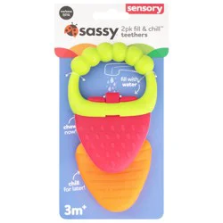Sassy 3m+ Fill & Chill Teethers