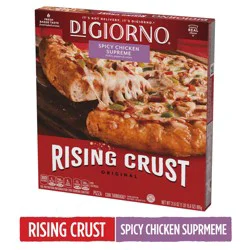DiGiorno Rising Crust Spicy Chicken Supreme Pizza
