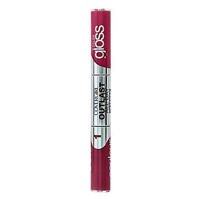 slide 1 of 1, Covergirl Outlast All-Day Color & Lip Gloss Mighty Berry, 2 fl oz