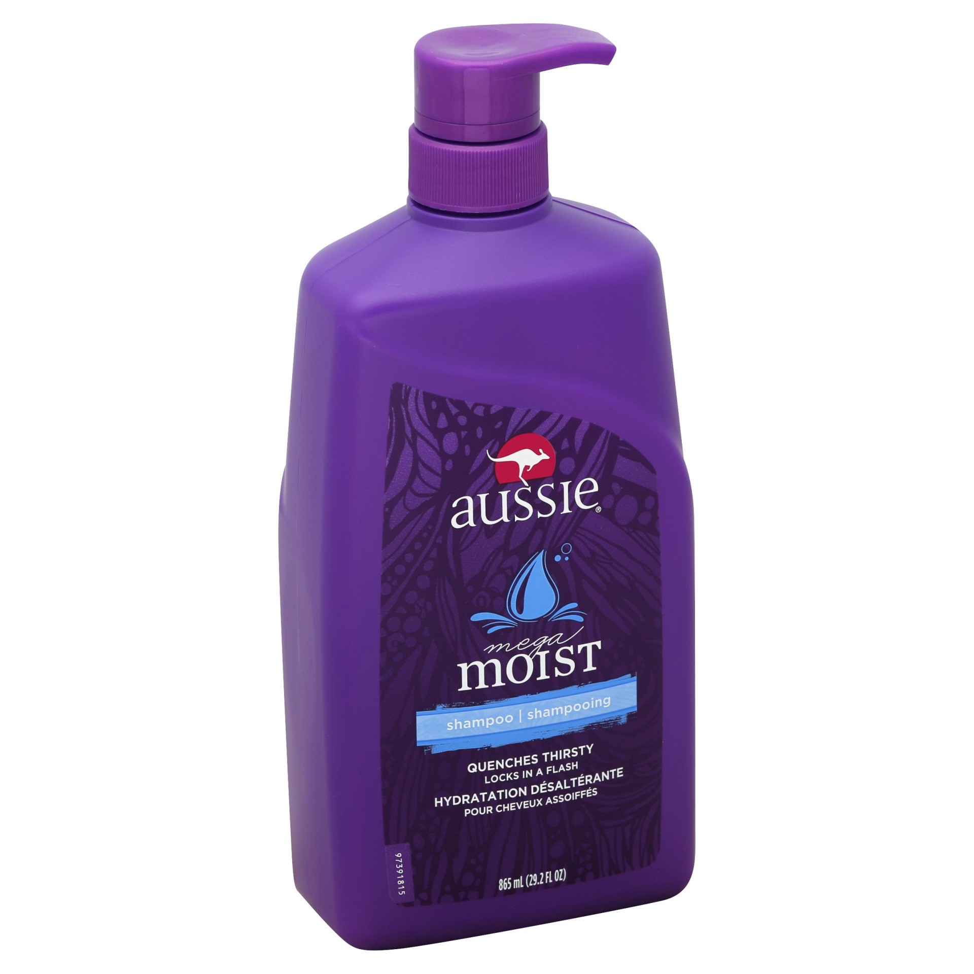 slide 1 of 2, Aussie Miracle Moist Shampoo Pump, 26.2 oz