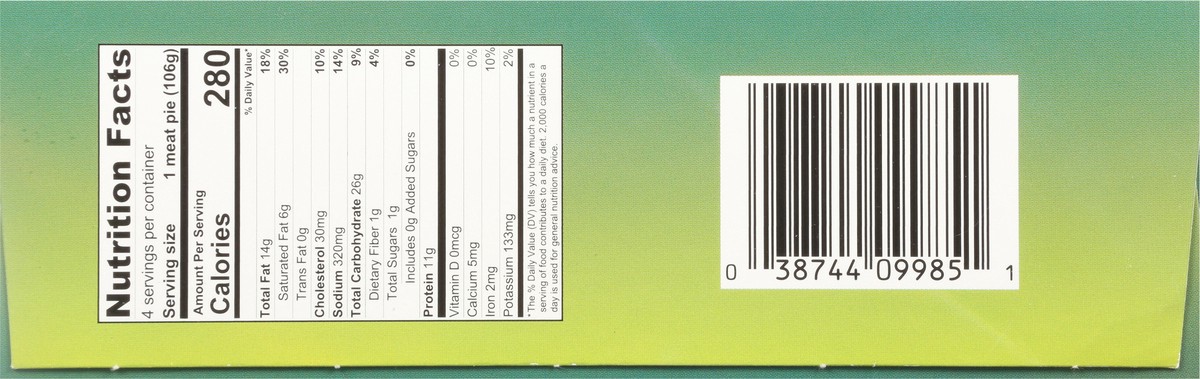 slide 2 of 9, Natchitoches Original Meat Pies 4 ea, 4 ct