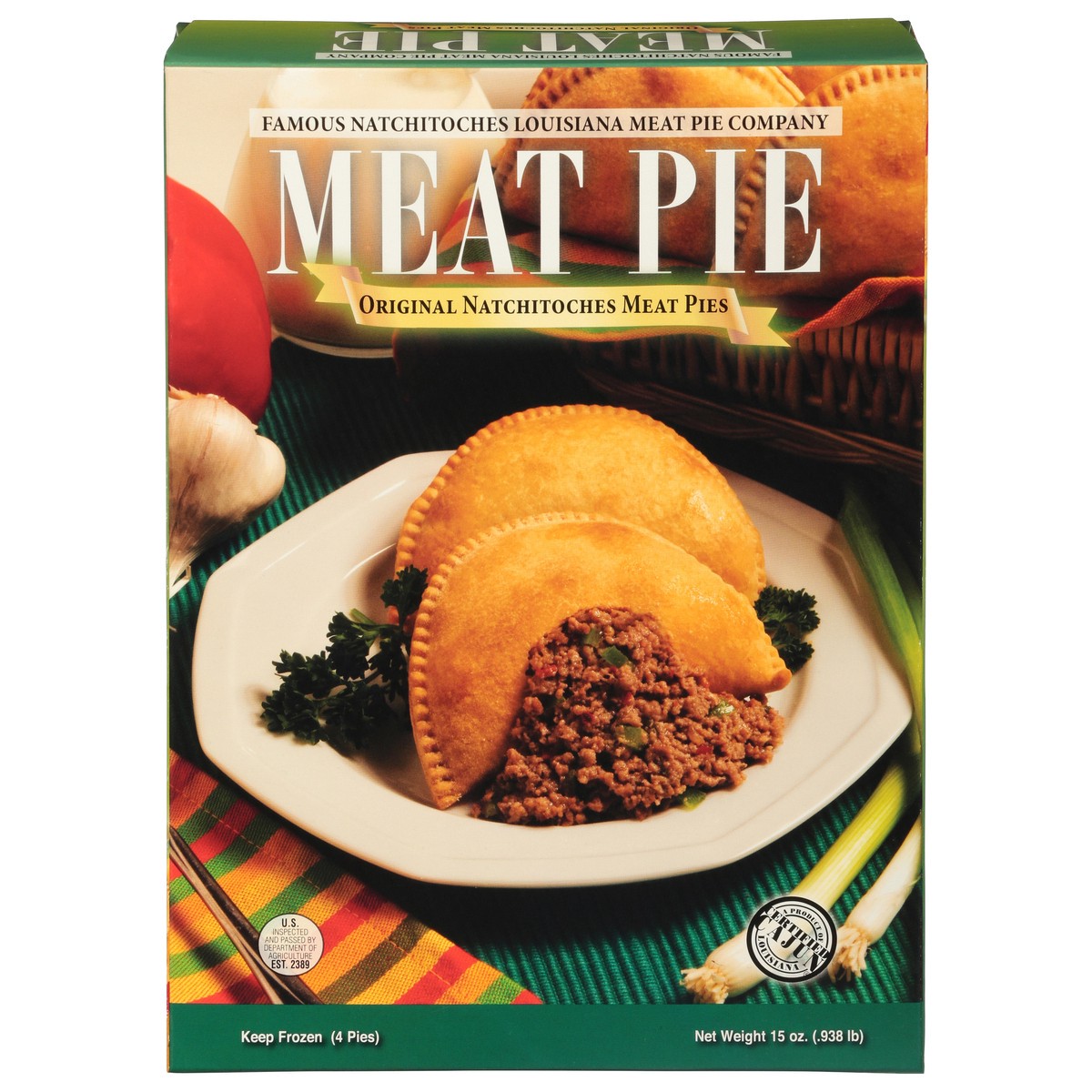 slide 1 of 9, Natchitoches Original Meat Pies 4 ea, 4 ct