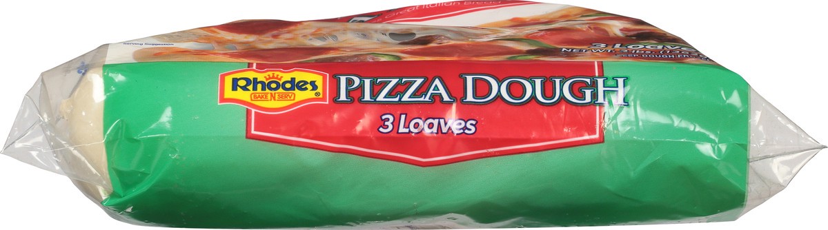 slide 8 of 11, Rhodes Pizza Dough 3 Count, 3 lb