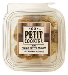 Tout Petit Mini Peanut Butter Cookies