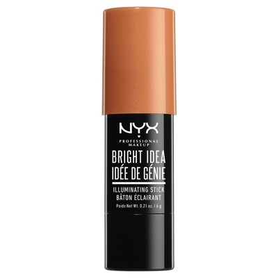 slide 1 of 1, NYX Professional Makeup Bright Idea Bermuda Bronze Illuminating Stick, 0.21 oz