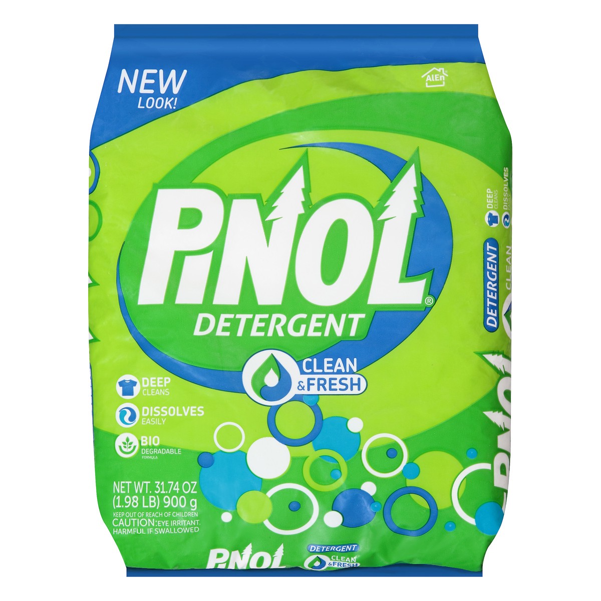 slide 8 of 8, Pinol Powder Laundry Detergent, 1.98 lb