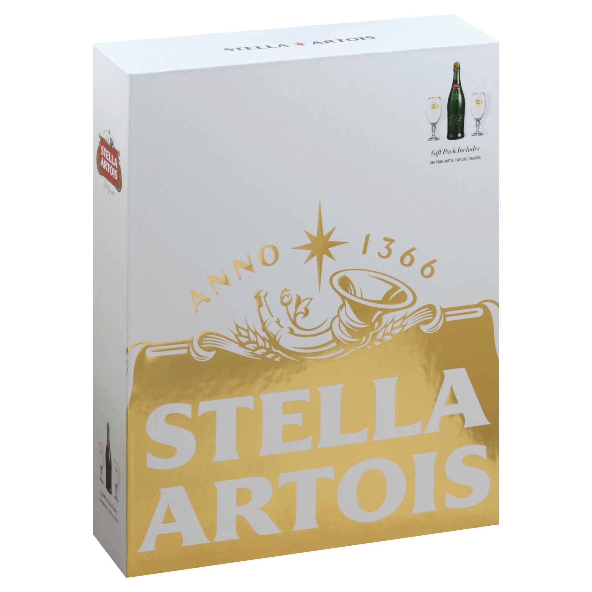 slide 1 of 6, Stella Artois Gift Pack 1 ea, 1 ct