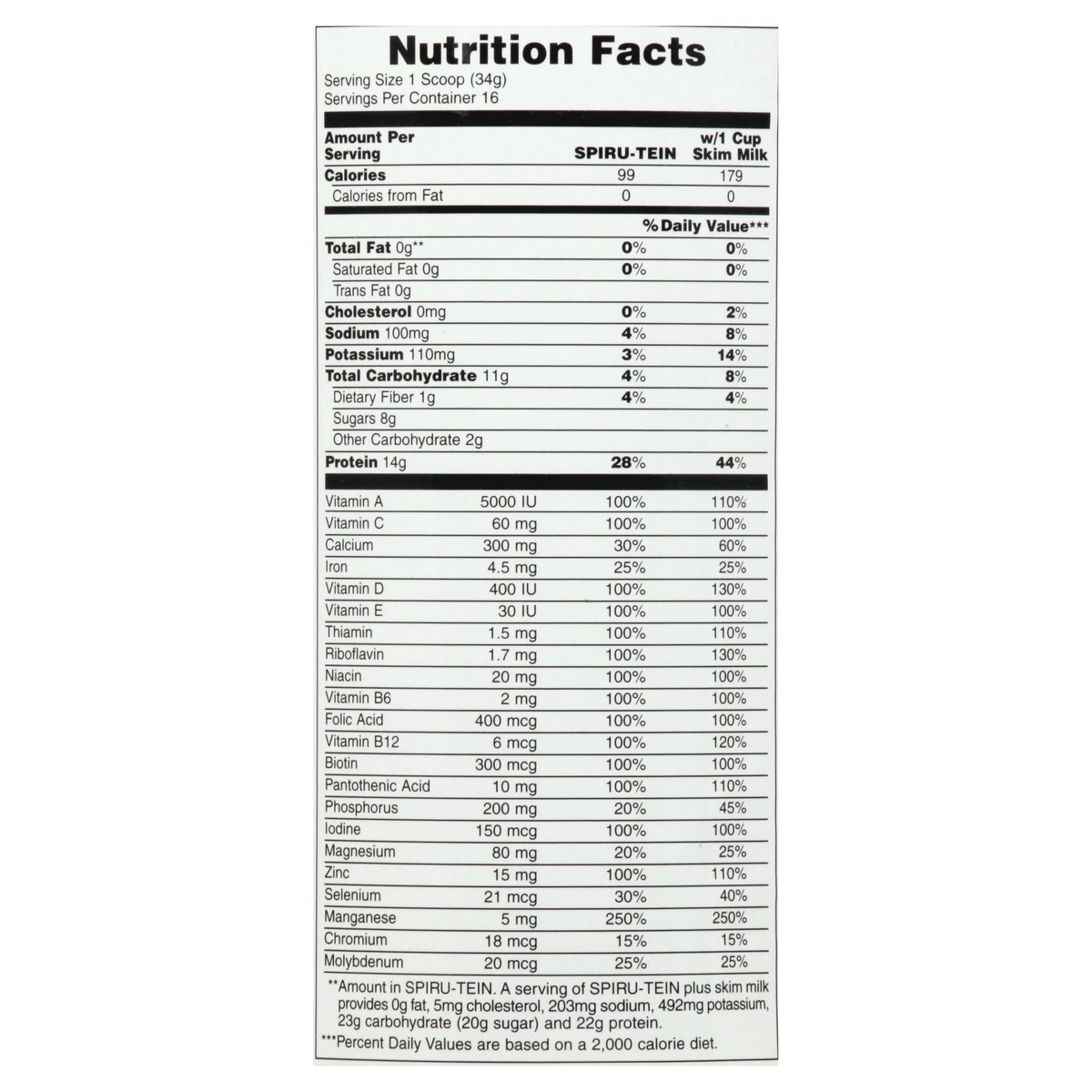 slide 9 of 10, Nature's Plus Spiru-Tein High Protein Strawberry Energy Meal, 1.2 lb