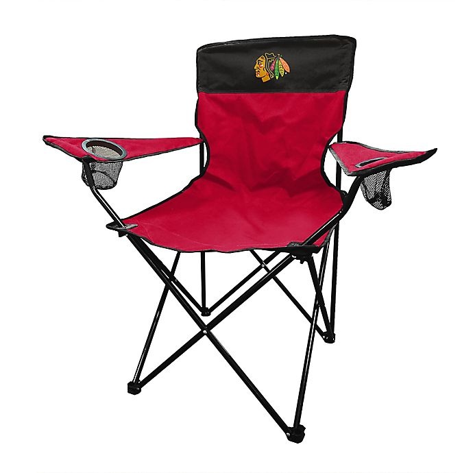 slide 1 of 1, NHL Chicago Blackhawks Legacy Folding Chair, 1 ct