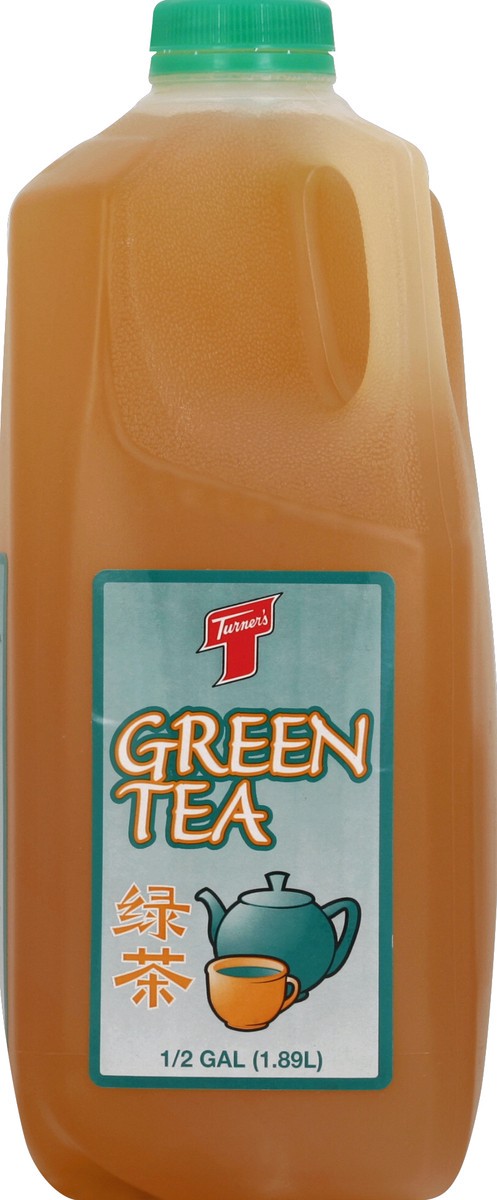 slide 1 of 5, Turner's Turners Green Tea - 1/2 gal, 1/2 gal