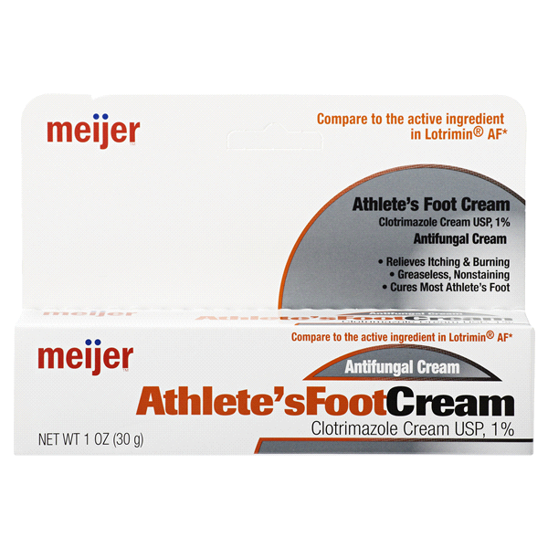 slide 1 of 1, Meijer Athlete's Foot Cream, 1 oz