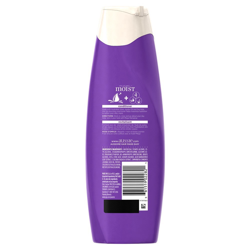 slide 3 of 6, Aussie Moist Conditioner, 12.1 oz