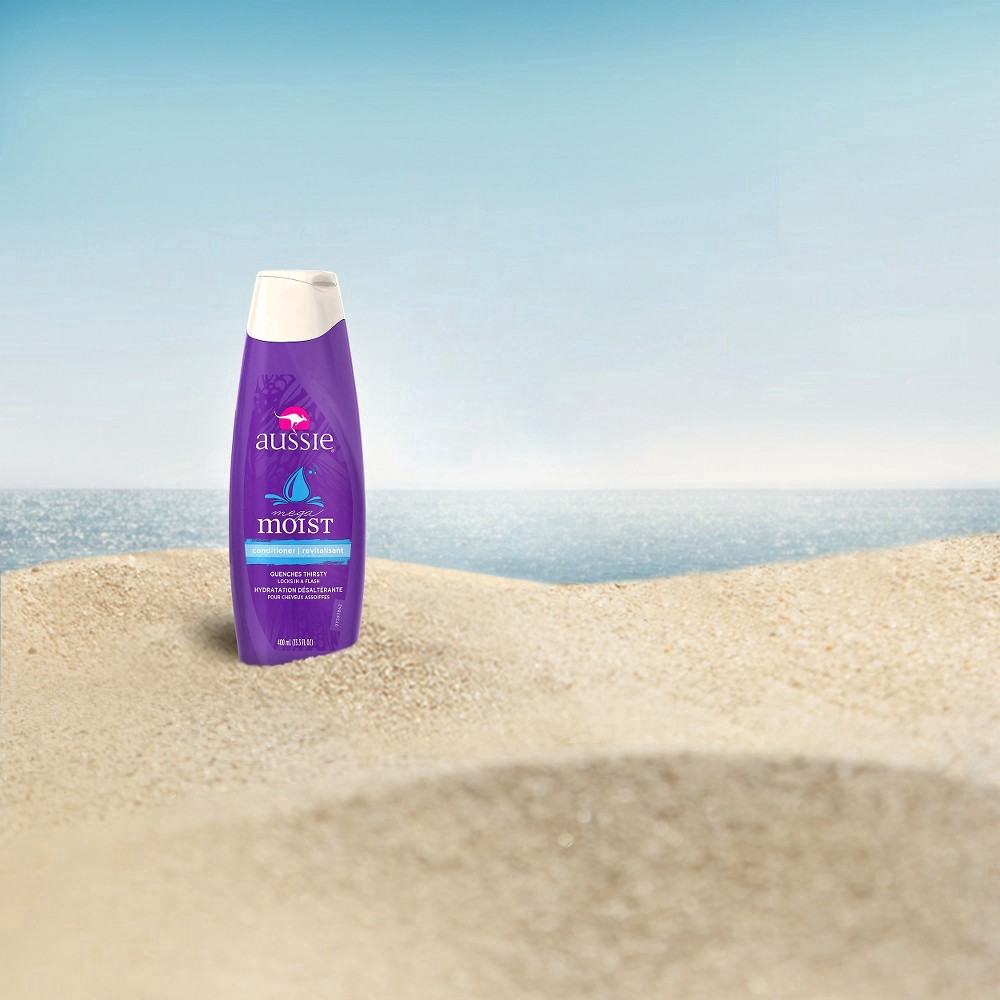 slide 5 of 6, Aussie Moist Conditioner, 12.1 oz