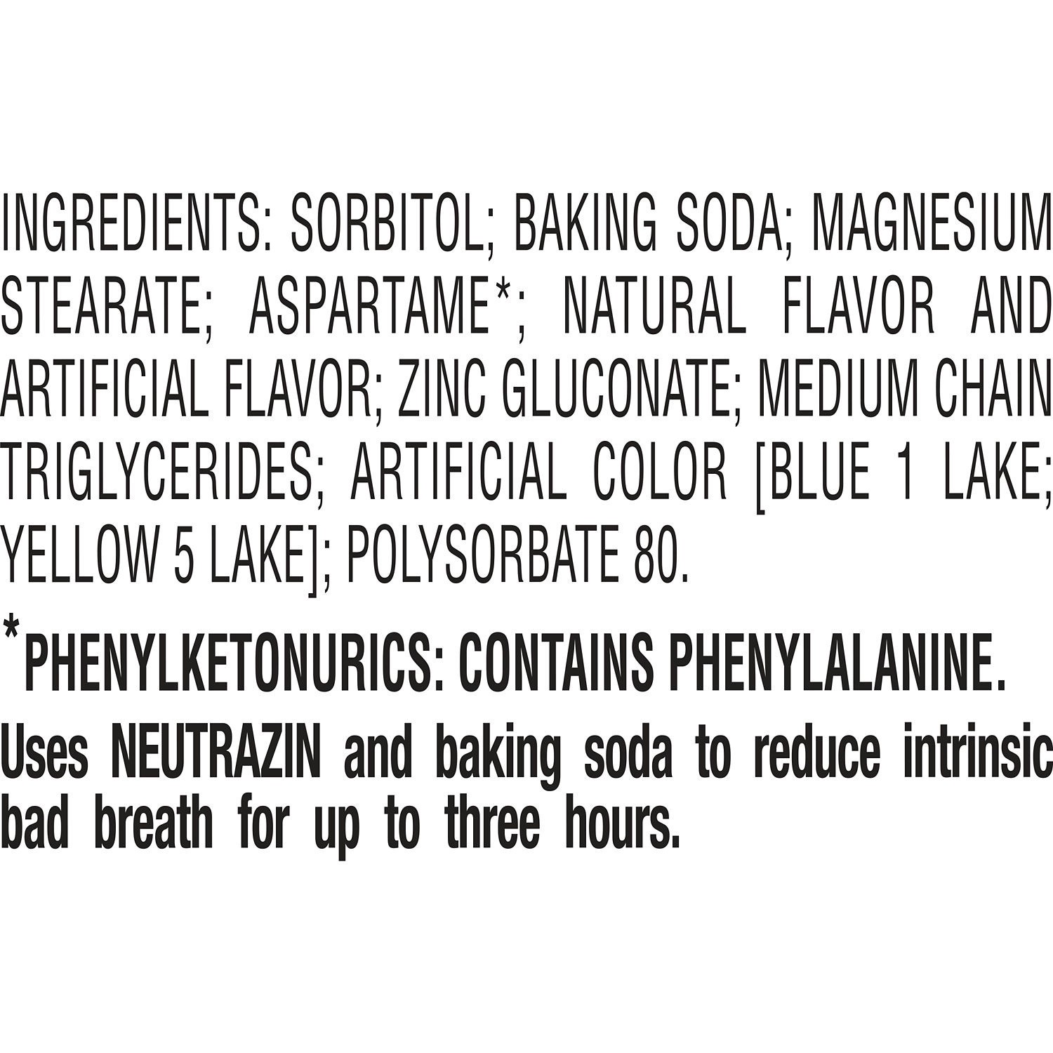 slide 4 of 6, Breath Savers Sugar Free 3 Hour Spearmint Mint 8 ea, 8 ct