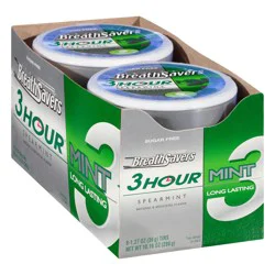 Breath Savers Sugar Free 3 Hour Spearmint Mint 8 ea