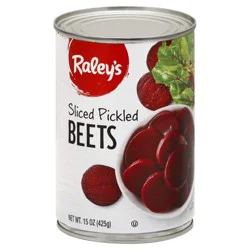 Raley's Sliced Pickled Beets 15 oz