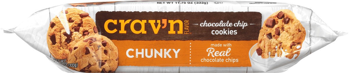 slide 4 of 9, Crav'n Flavor Chunky Chocolate Chip Cookies 11.75 oz, 11.75 oz