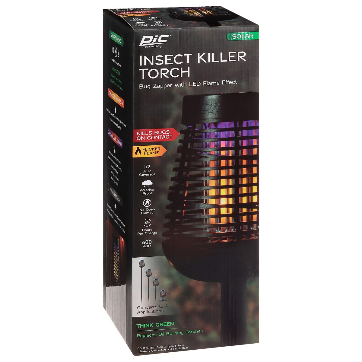 slide 5 of 11, PIC Solar Insect Killer Torch 1 ea, 1 ct