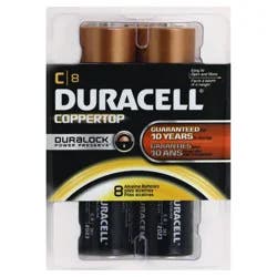 Duracell 8 Pack 1.5 V Alkaline Battery 8 ea