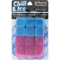 slide 1 of 1, Items 4U! Plastic Ice Cubes, 12 ct