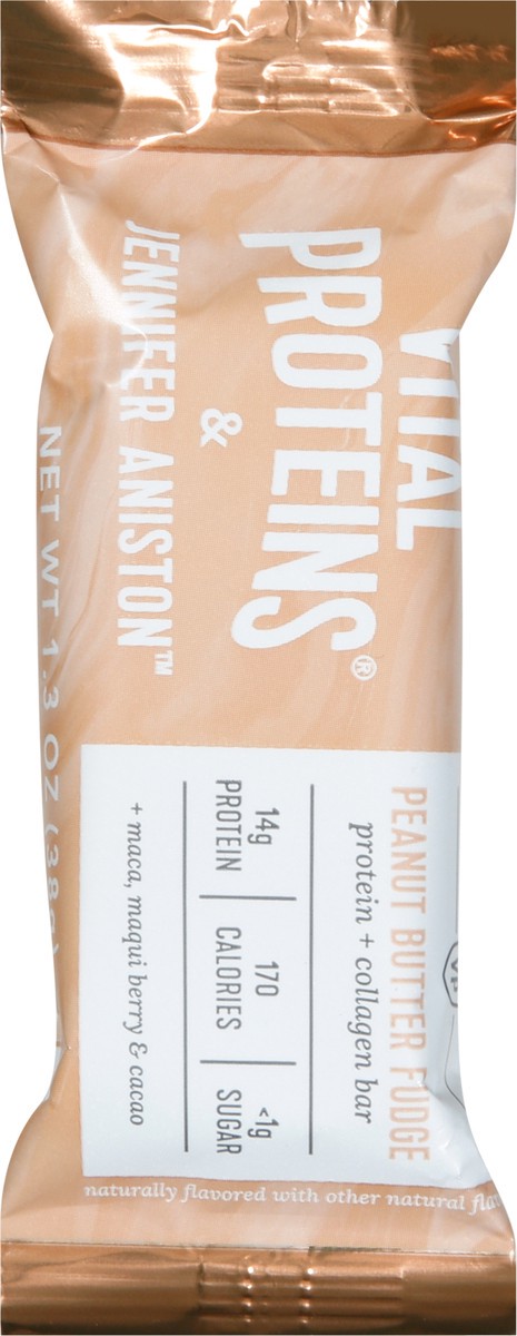 slide 6 of 9, Vital Proteins Peanut Butter Fudge Bar, 1.3 oz